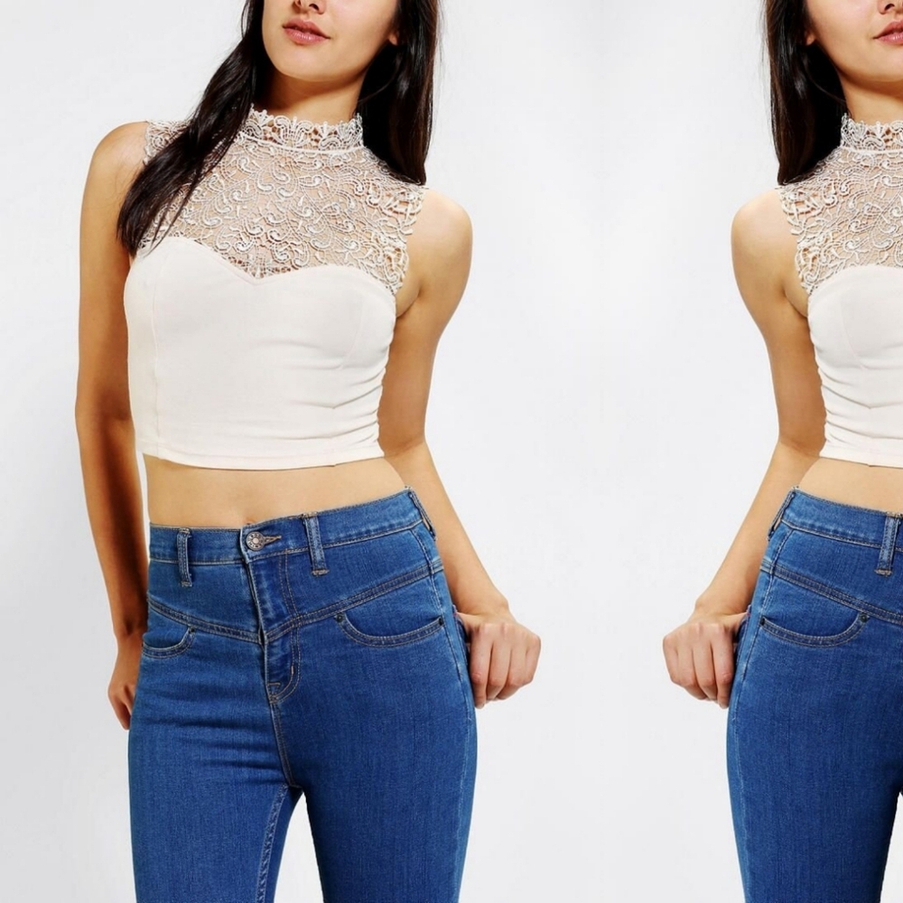 Urban Outfitters Tela Lace Top